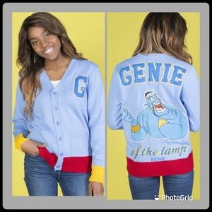 Cakeworthy Disney’s Genie Letterman Cardigan